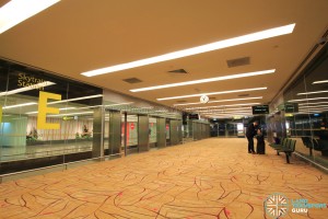 Changi Airport Skytrain - Transit Area - Station E (Terminal 2)
