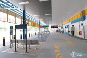 Compassvale Bus Interchange - Concourse near Berth B1