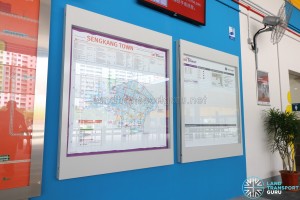 Compassvale Bus Interchange - Information Board