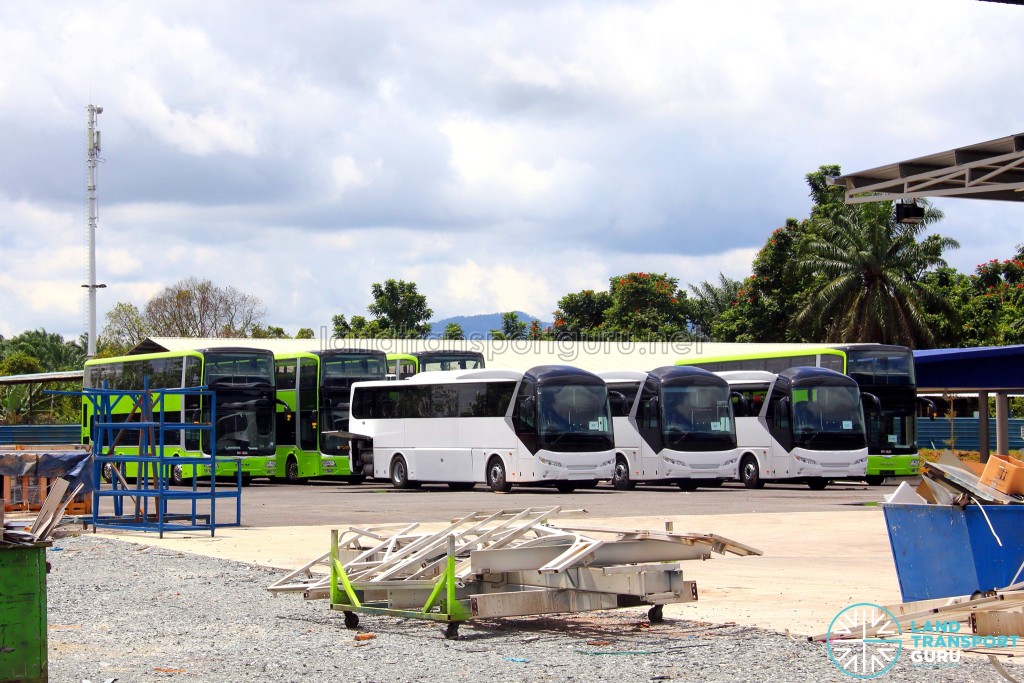 Gemilang Coachworks - Completed MAN A95 buses along with high-floor coaches
