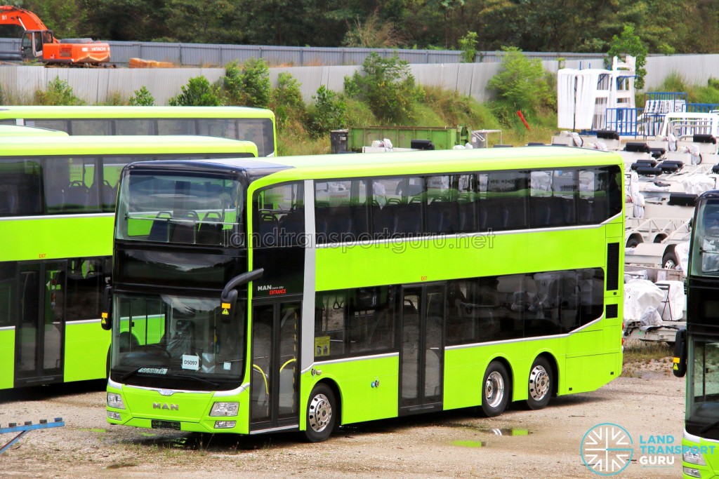 MAN A95 (SG5817R) in Lush Green base colors, yet to be registered