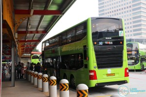 Tower Transit - MAN Lion's City DD L Concept Bus (SG5999Z) - Service 143 - Rear