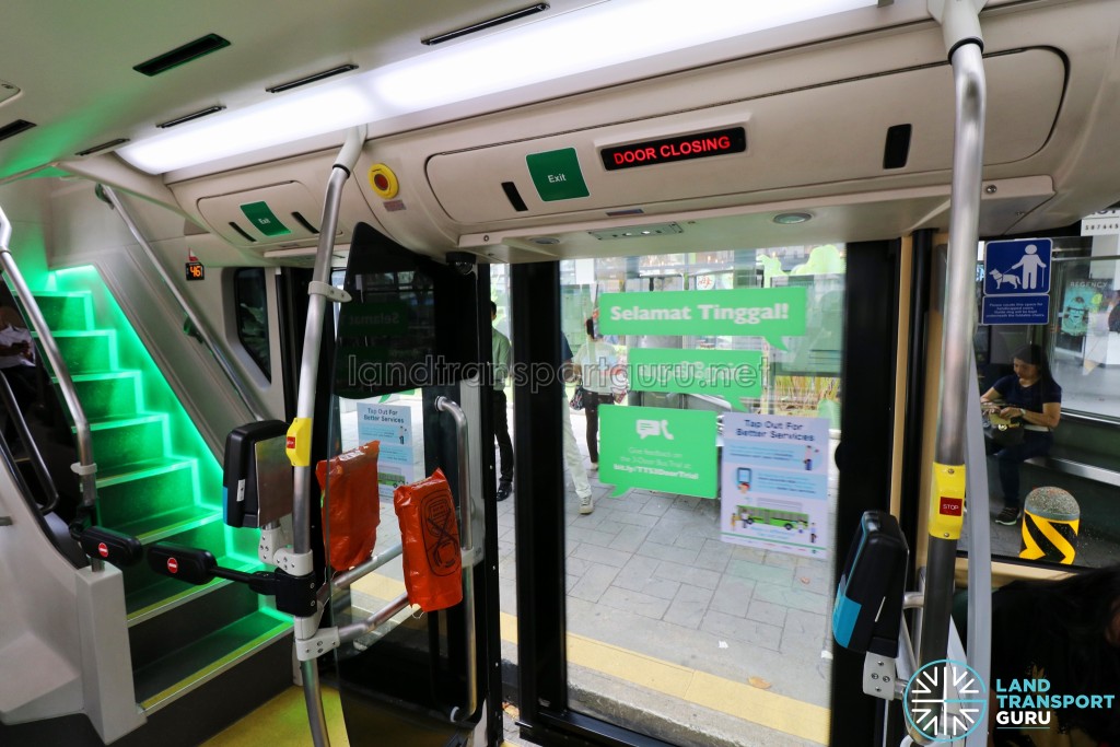 MAN Lion's City DD L Concept Bus (SG5999Z) - Exit doors