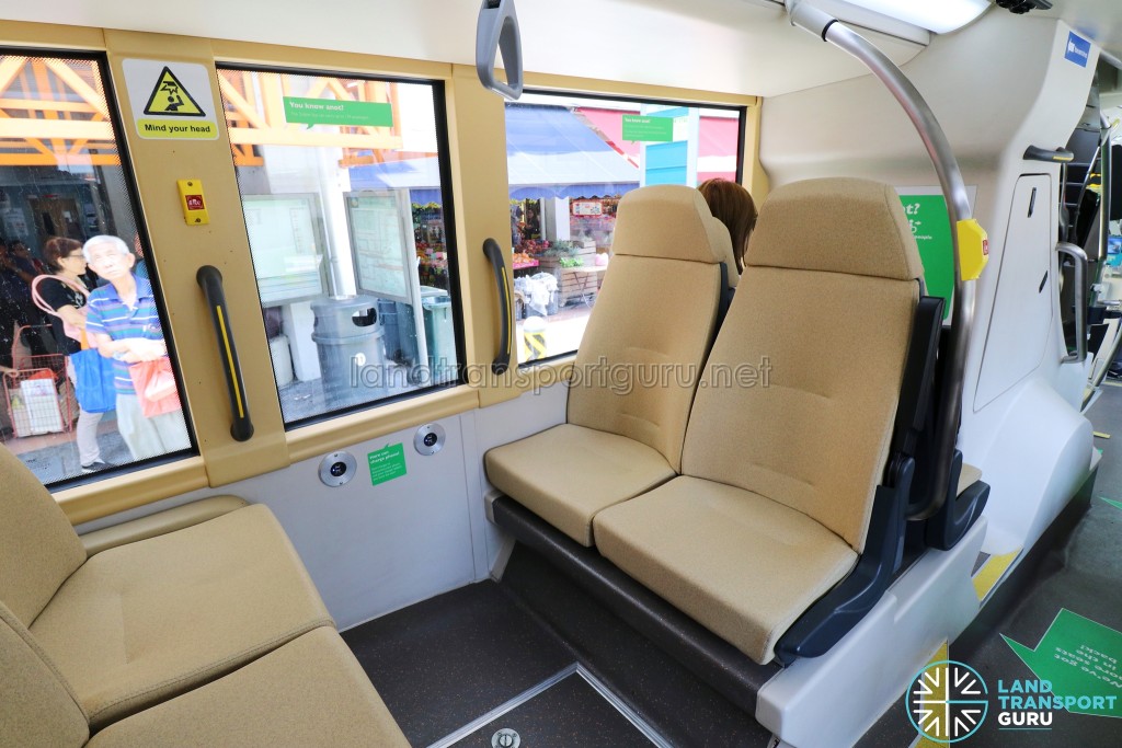 MAN Lion's City DD L Concept Bus (SG5999Z) - Lower Deck (Last row of seats)