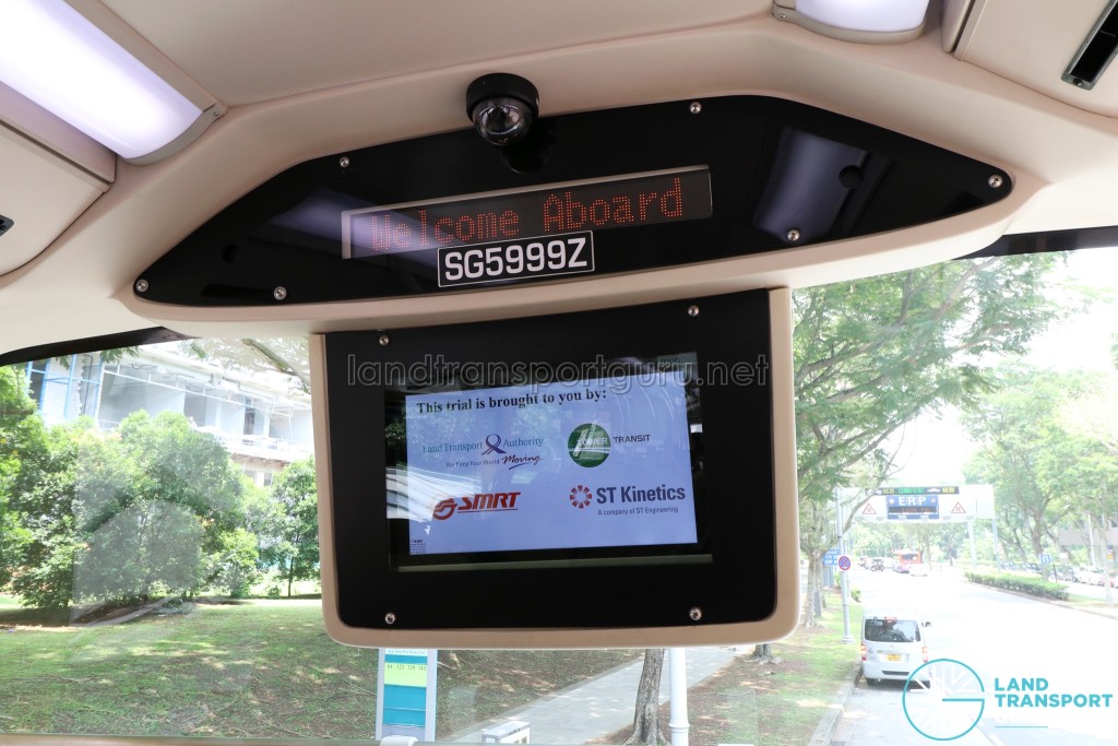 MAN Lion's City DD L Concept Bus (SG5999Z) - Passenger Information Display System (PIDS) on Upper Deck (Front)