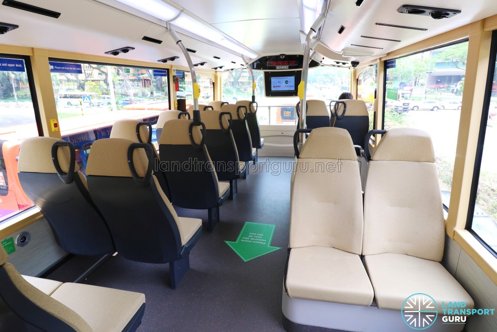 MAN Lion's City DD L Concept Bus (SG5999Z) - Upper Deck mid-section