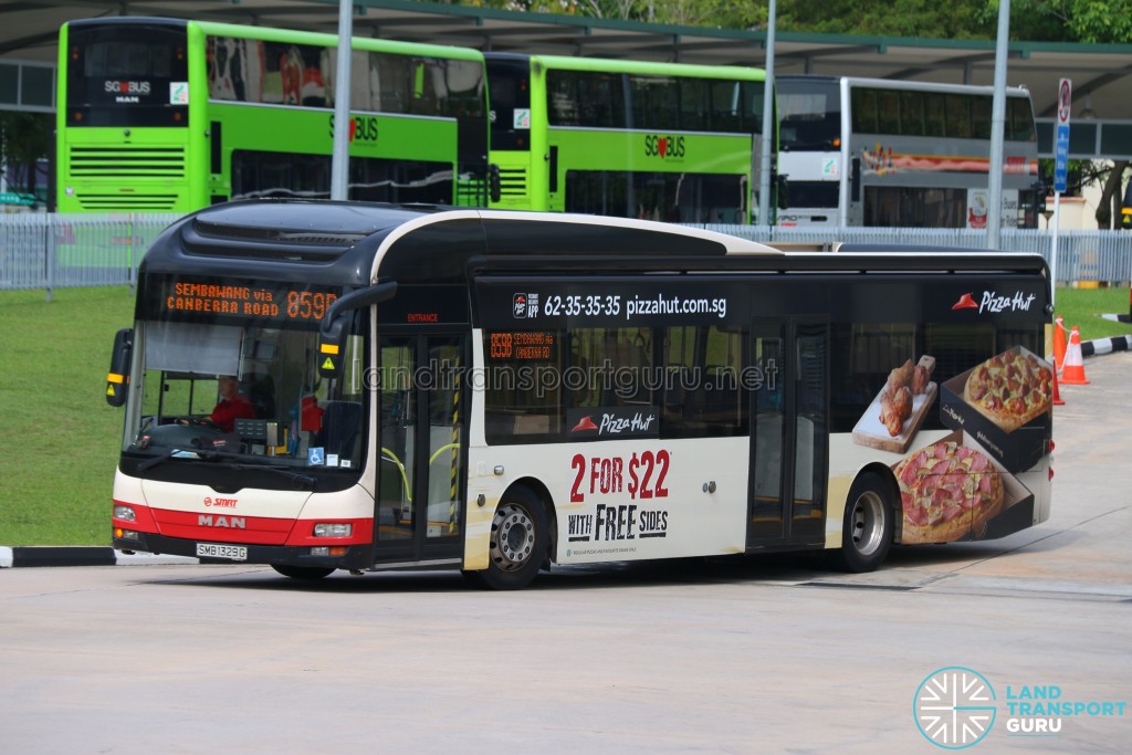 SMRT Buses MAN A22 (SMB1329G) - Service 859B