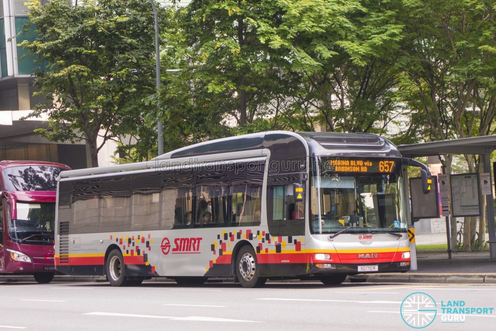 SMRT MAN A22 (SG1710R) - City Direct 657