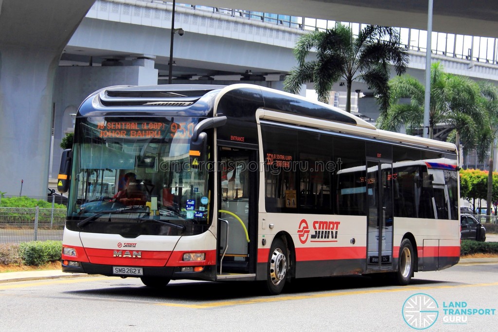 SMRT Buses MAN A22 (SMB262X) - Service 950