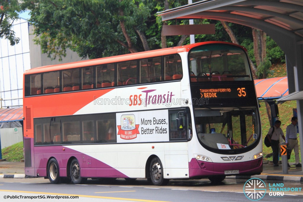 SBS Transit Volvo B9TL Wright (SBS3348D) - Service 35