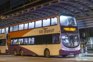 SBS Transit Volvo B9TL Wright (SBS3766E): Lakeside – Boon Lay Parallel Bus Service (April 2017)