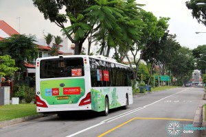 Go-Ahead Singapore BYD K9 (SG4001J) at Telok Kurau Road