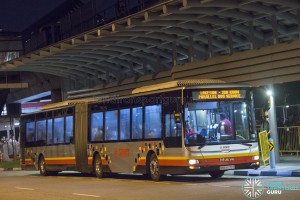 SMRT MAN A24: Lakeside – Joo Koon Parallel Bus Service (SMB8039Y) [Apr 2017]