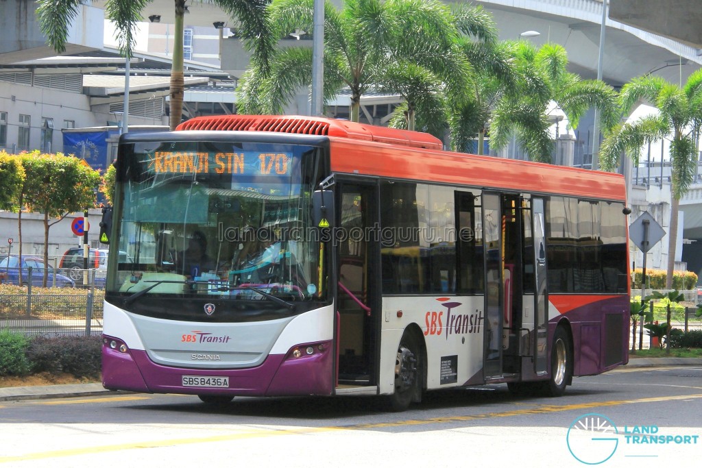 SBS Transit Scania K230UB (SBS8436A) - Service 170X