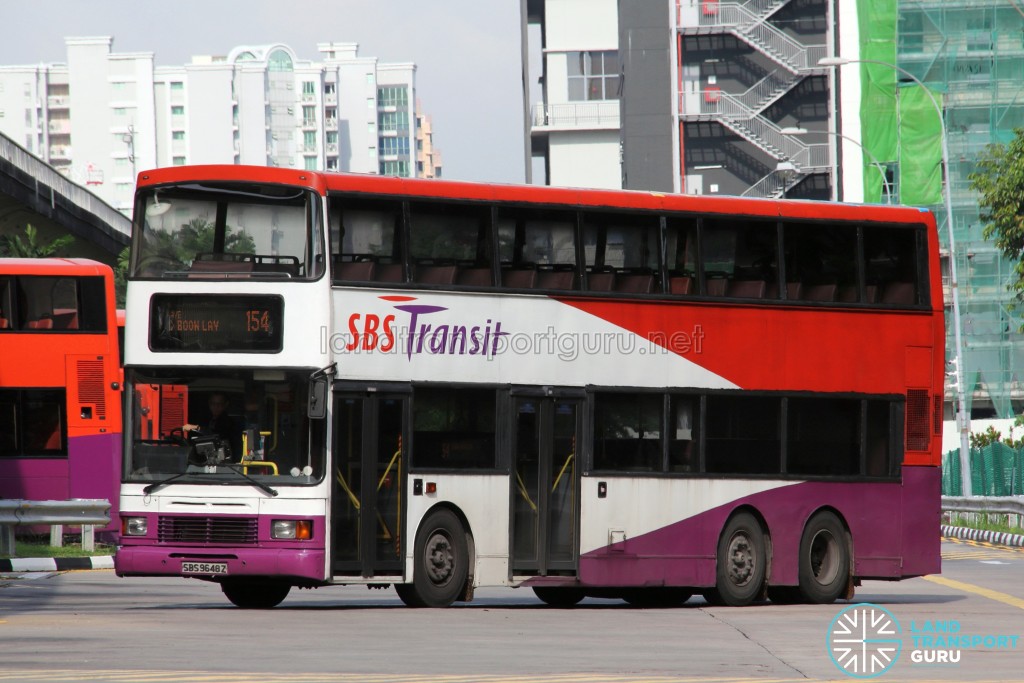 SBS Transit Volvo Olympian (SBS9648Z) - Service 154