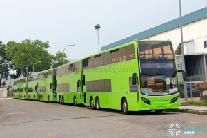 Alexander Dennis Enviro500 - Unregistered buses in storage