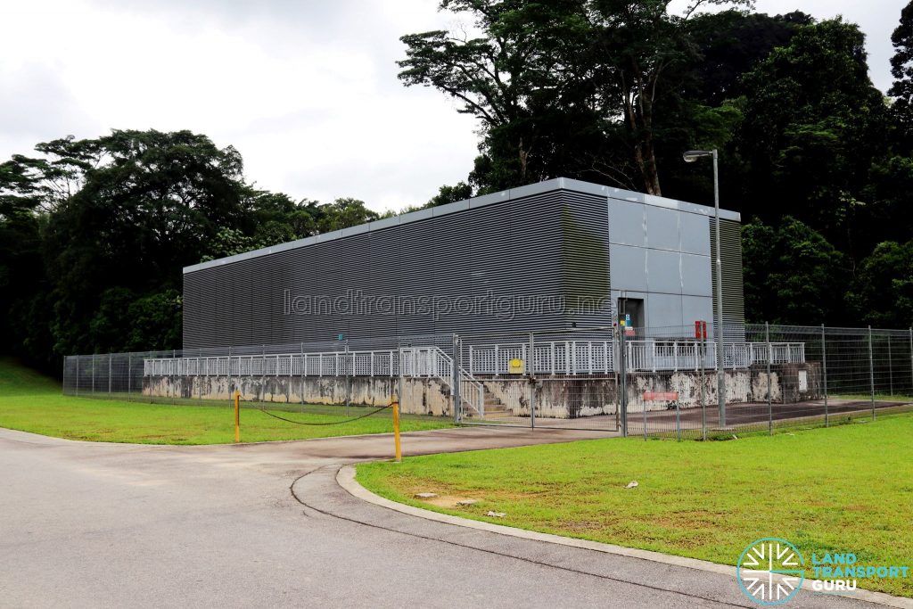 Bukit Brown MRT Station - Ventilation Building and Emergency Exit (South)