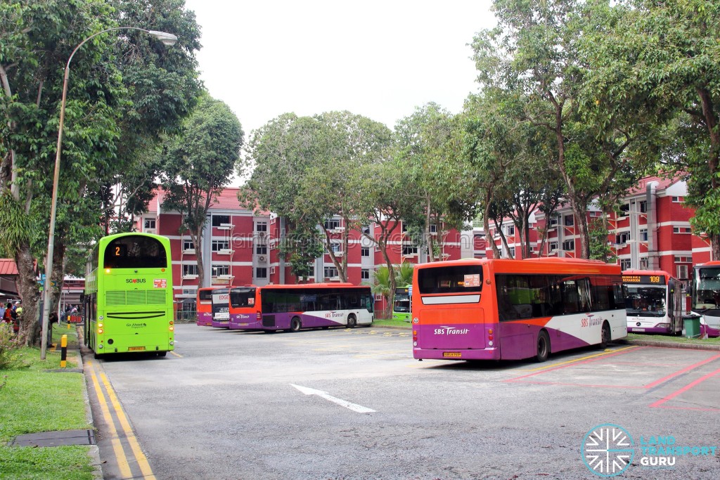 Changi Village Bus Terminal - Bus Park