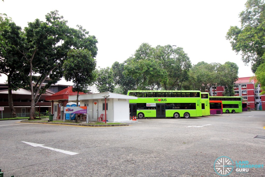Changi Village Bus Terminal - Bus Park