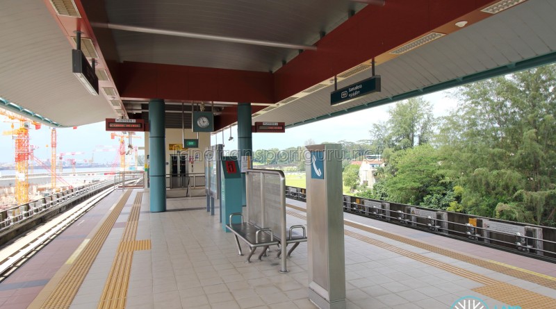 Punggol LRT - Samudera Station - Platform level