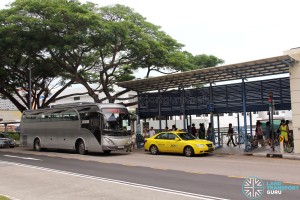 Bedok MRT Pickup Point for Parkway Parade Shuttle