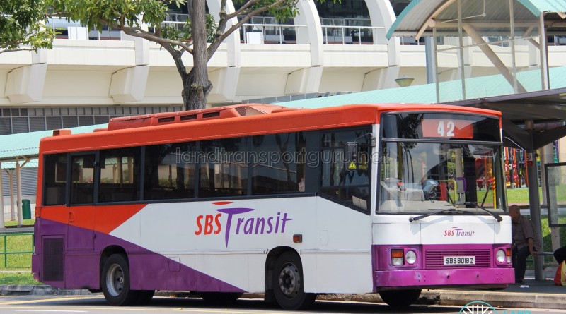 Bus 42: SBS Transit Dennis Dart Duple Metsec (SBS8018Z)