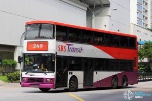 SBS Transit Volvo Olympian 3-Axles (SBS9570M) - Service 249