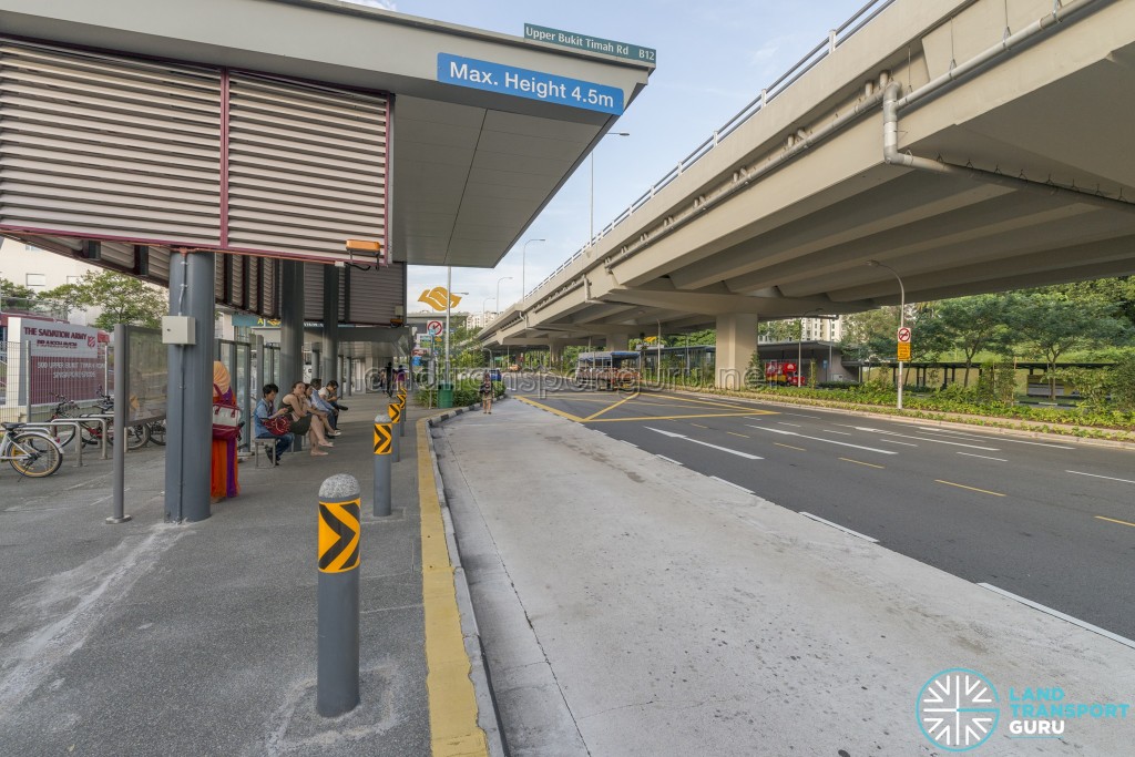 Hillview MRT Station Bus Stop