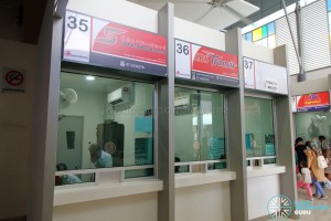 Larkin Bus Terminal - Ticketing counters