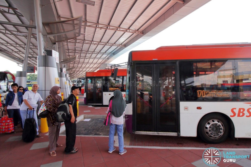 Larkin Bus Terminal - Queue for Service 170