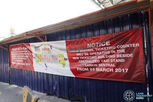 Larkin Bus Terminal - Relocation banner