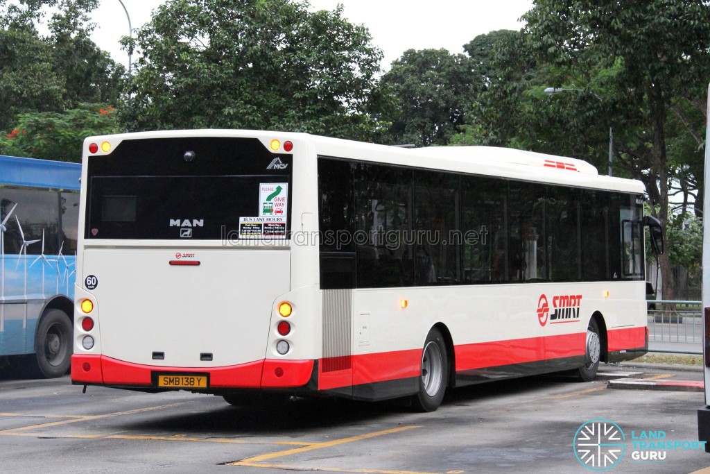 SMRT MAN NL323F A22 (MCV) (SMB138Y) - Rear