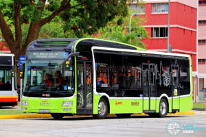 SMRT Buses - MAN Lion's City SD 3-Door (SG4002G) - Service 190