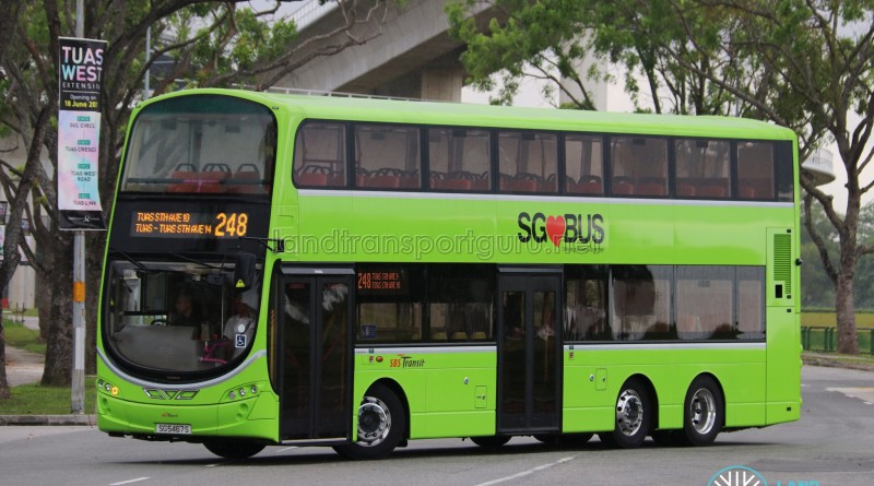 SBS Transit Volvo B9TL Wright (SG5467S) - Service 248