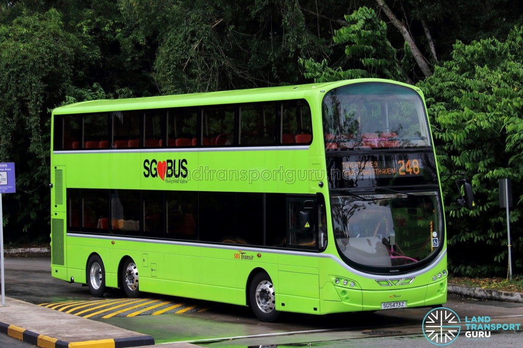 SBS Transit Volvo B9TL Wright (SG5473Z) - Service 248