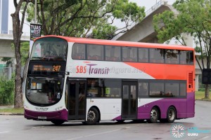 SBS Transit Volvo B9TL Wright (SG5559K) - Service 247