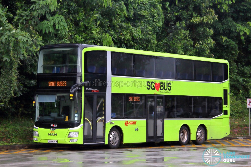 SMRT MAN A95 (SG5800M) - SMRT Buses