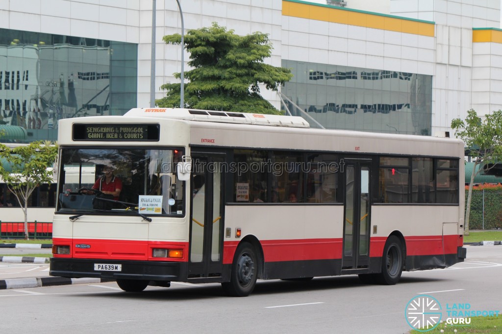 Bus-Plus Dennis Lance (PA639M) - Tampines Retail Park Shuttle (Sengkang Route)