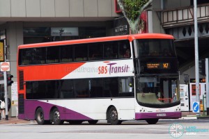 SBS Transit Volvo B9TL CDGE (SBS7334S) - Service 147