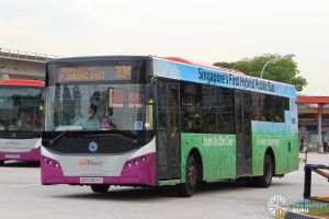 SBS Transit Sunlong SLK6121UF14H (SBS8001X) - Service 334