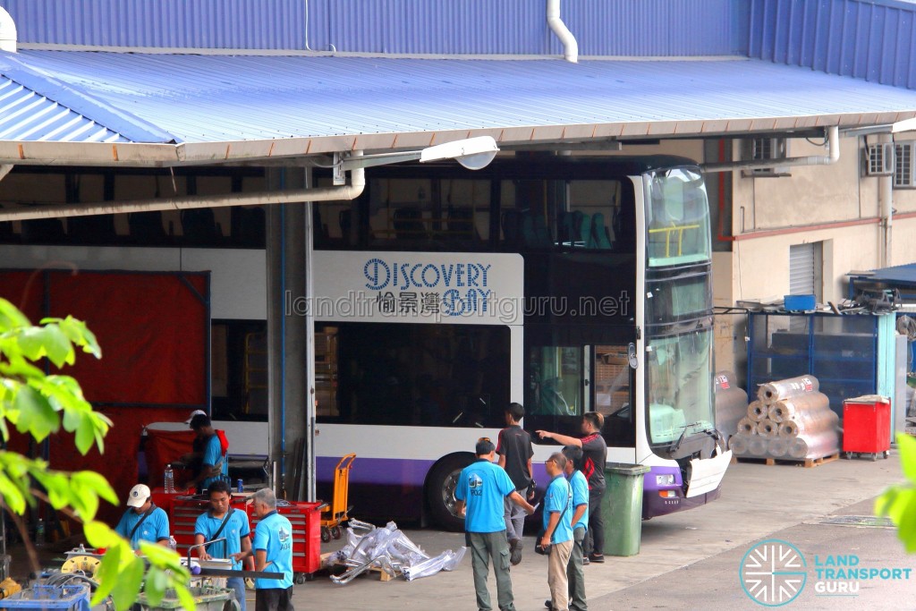 Gemilang Coachworks - MAN A95 bus for Discovery Bay, Hong Kong