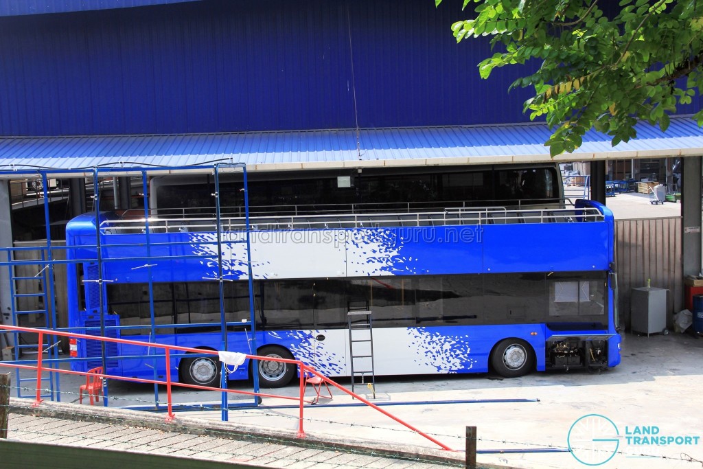 Gemilang Coachworks - Open-top MAN A95 bus for the Hong Kong market
