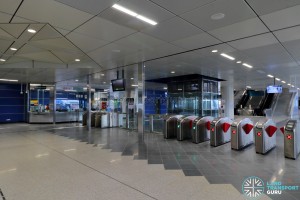 Gul Circle MRT Station - Faregates & PSC