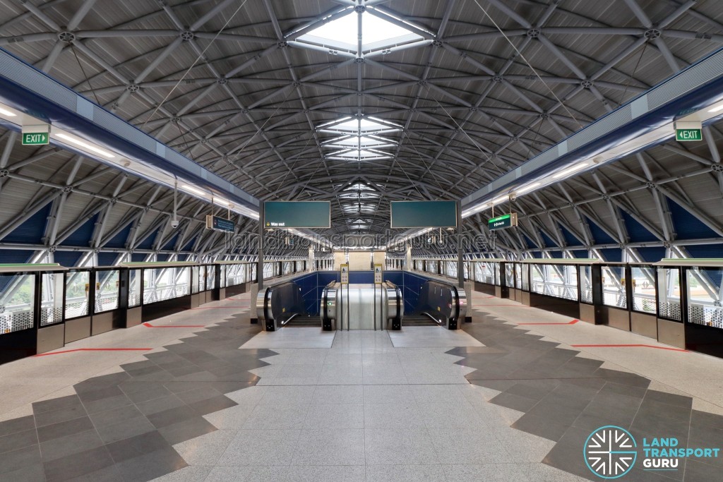Gul Circle MRT Station - Upper Platform Level