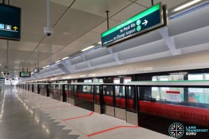 Gul Circle MRT Station - Platform A (Lower Platform, trains to Pasir Ris)