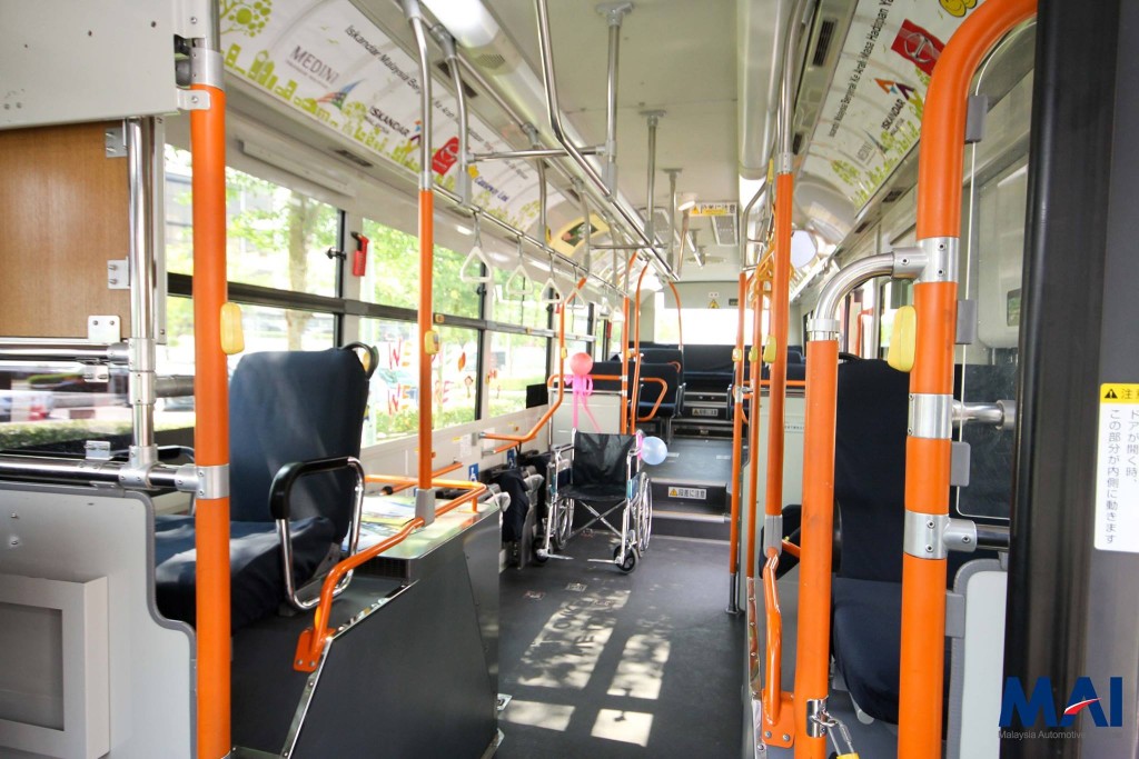Hino Hybrid Bus - Interior