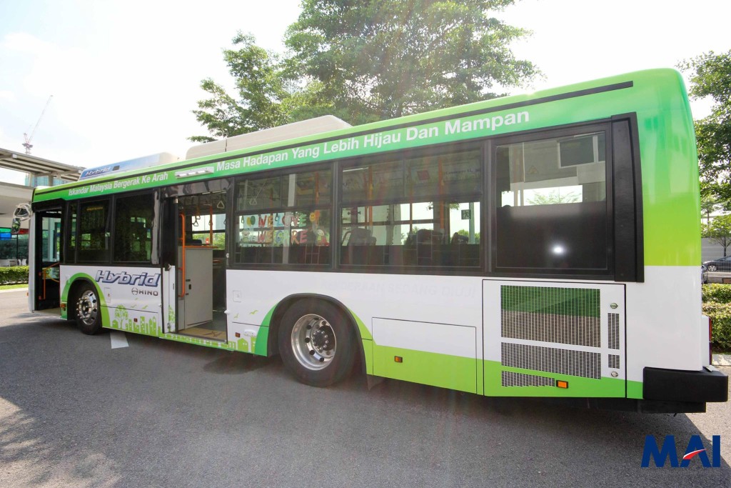 Hino Hybrid Bus - Nearside