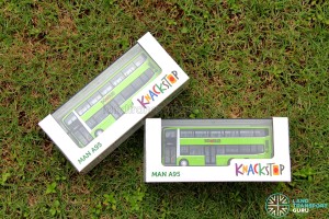 Knackstop MAN A95 bus model - Original packaging