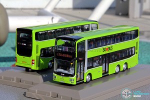 Knackstop MAN A95 bus model - Front and Rear