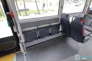 MAN Lion's City SD 3-Door (SG4002G) - Foldable seats (Stowed)